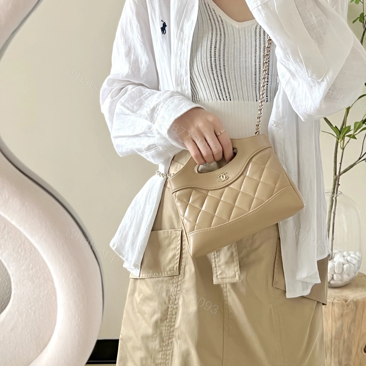 View 20 of 高仿Chanel*24S春夏系列AP3656單肩包棕色免檢版