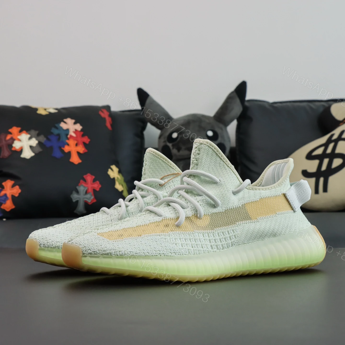 View 8 of Yeezy Boost 350 V2 Flax Reps