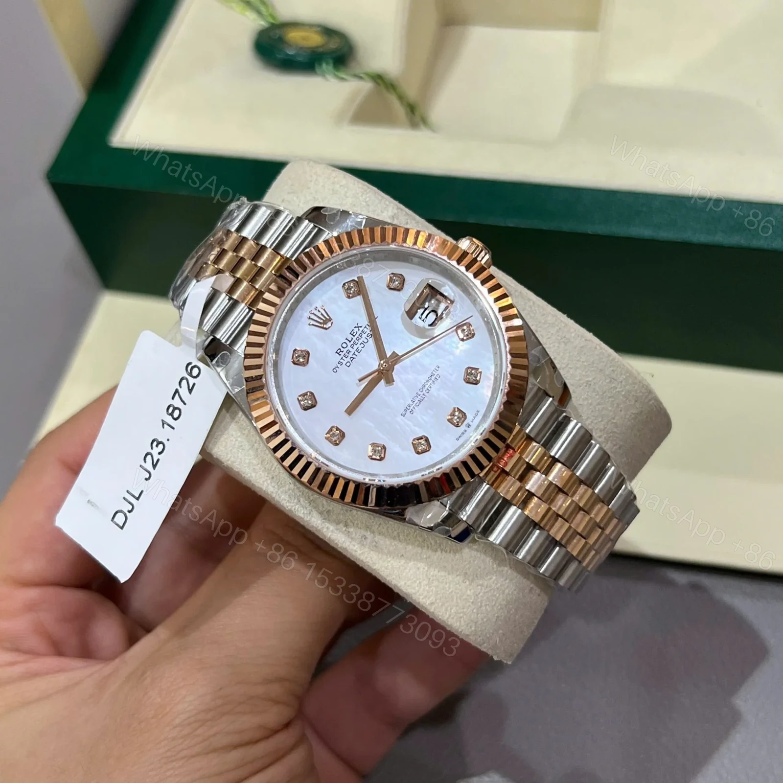 View 5 of Rolex Datejust Mother of Pearl Dial 126231-0021 36 mm