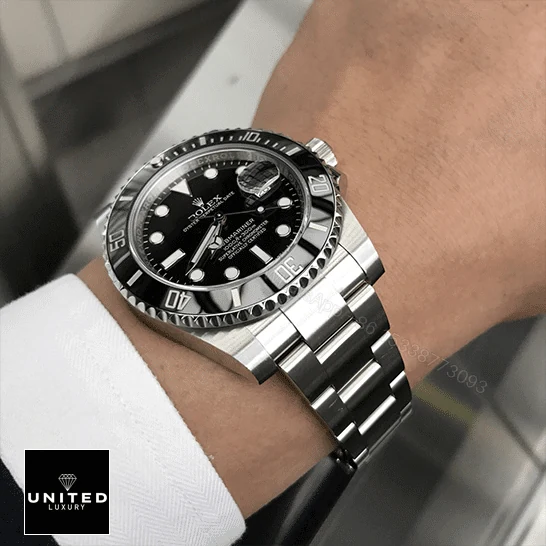 View 4 of Rolex Submariner 116610LN-0001 2021 Black Dial Replica
