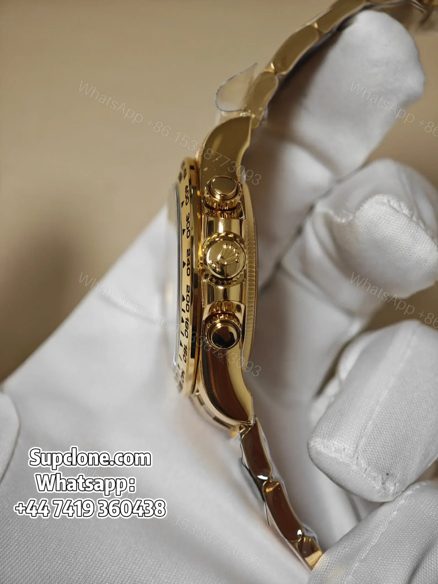 View 9 of Rolex Daytona Super Clone M126508-0008 Green Dial 4131 Movement