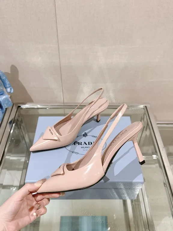 View 6 of Chic Pink Pointed Slingbacks â€” Luxury Comfort, Day to Night
