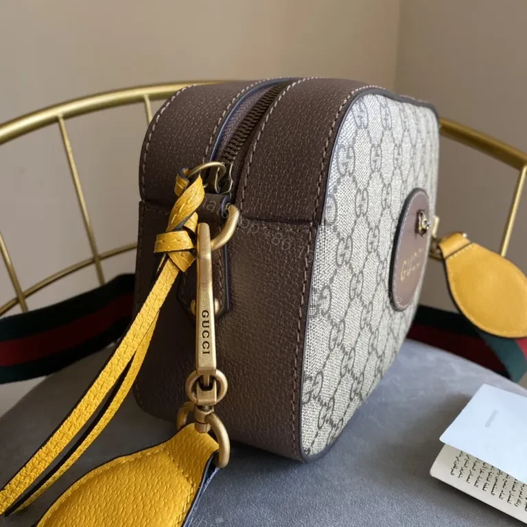 View 6 of G GG Monogram Crossbody: Compact Luxury for Day-to-Night Versatility