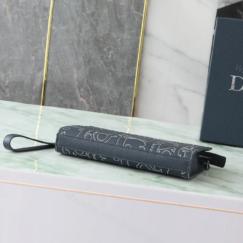 View 9 of Monogram Textured Clutch: Sleek Evening to Daybag