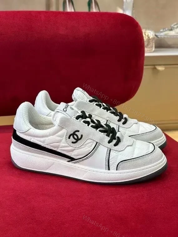 White Leather High-Top Sneaker with Contrast Detailing and All-Day Comfort — view 1