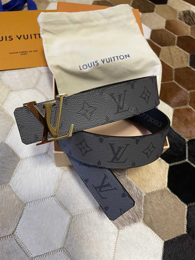 View 4 of LOUIS VUITTON 3 STEPS 40MM REVERSIBLE BELT – B169