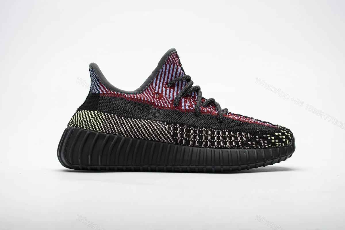View 2 of Yeezy Boost 350 V2 Yecheil (Non-Reflective) FW5190
