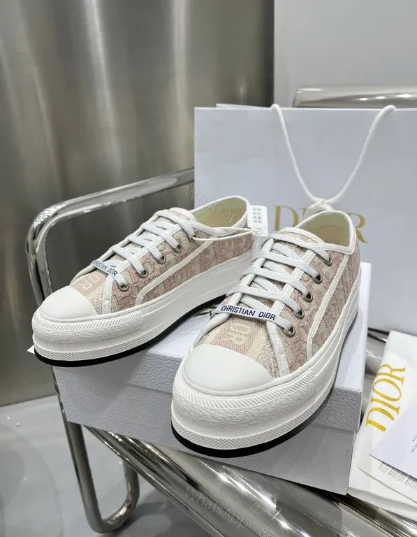 View 4 of Soft Monogram Knit Sneaker - Dior-Detail Luxury Sneakers