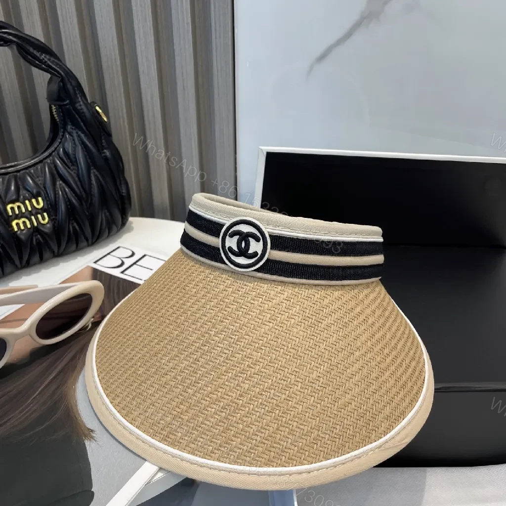 View 6 of Straw Visor: Lightweight, Resort-Ready with Luxe Logo Band