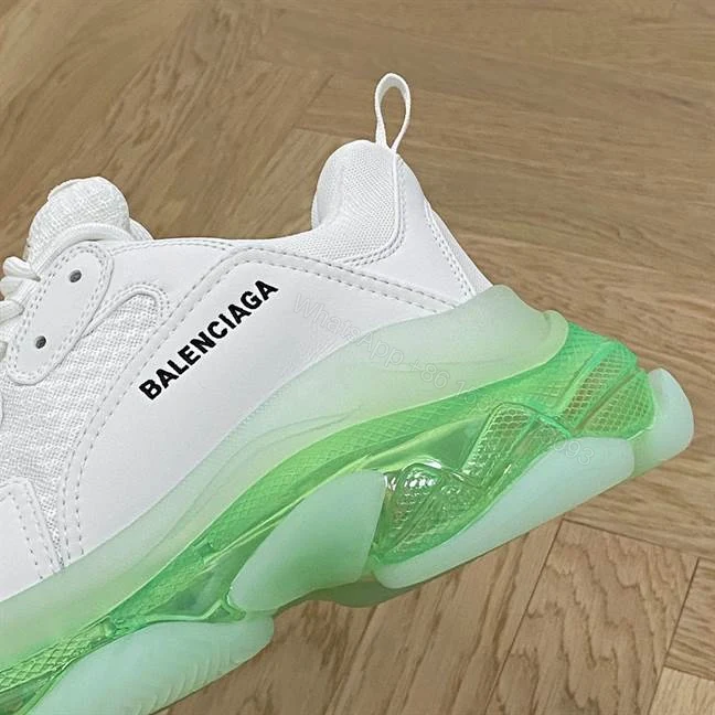 View 5 of BALENCIAGA MEN’S TRIPLE S SNEAKER CLEAR SOLE – BB190
