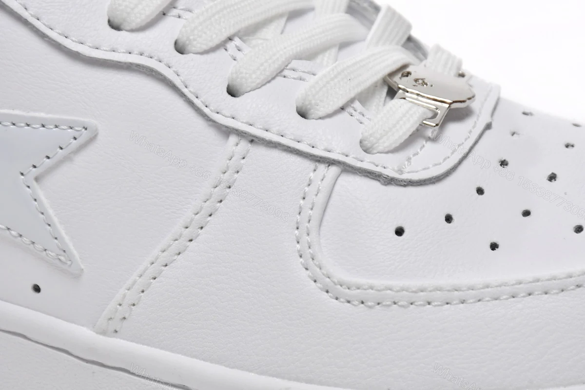 View 10 of Cheap Reps BapeSta Low White
