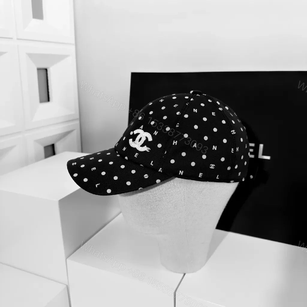 View 7 of Polka Dot Patterned Bucket Hat, Luxe, Statement Detail
