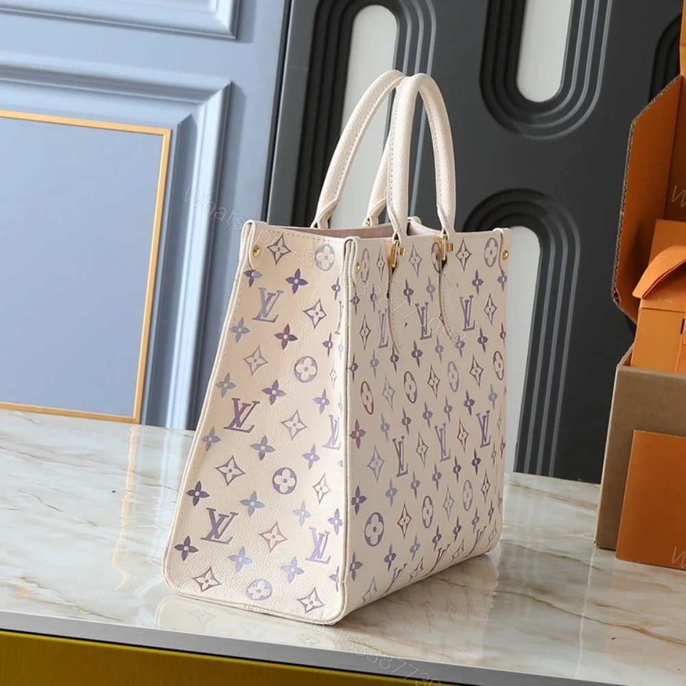 View 3 of Louis Vuitton Onthego MM Dream Cream 35Cm
