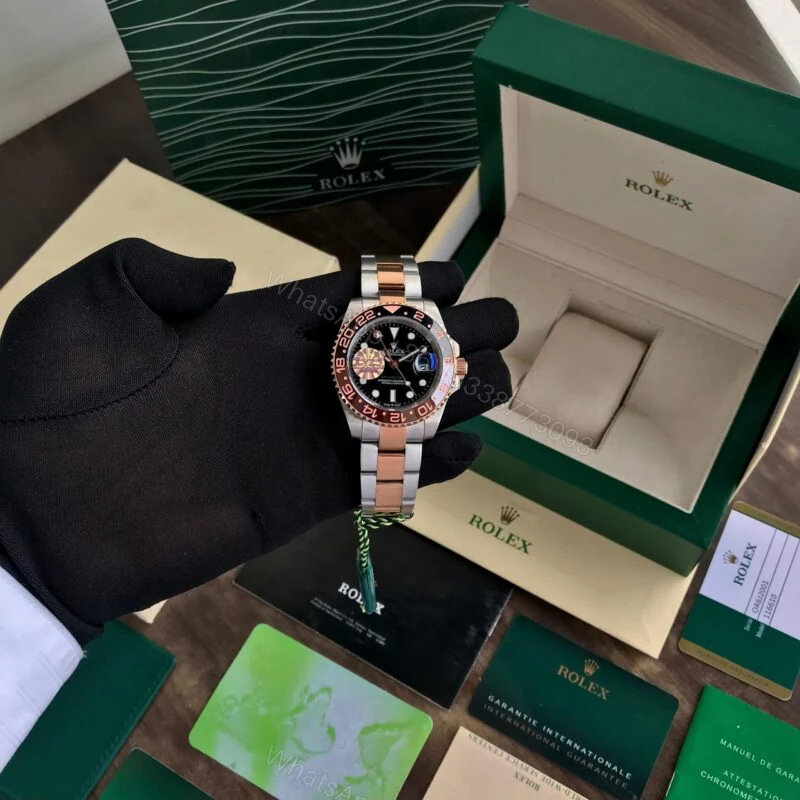 View 5 of Rolex GMT Master-|| Two Tone Black-Rose Gold (Automatic 40mm)