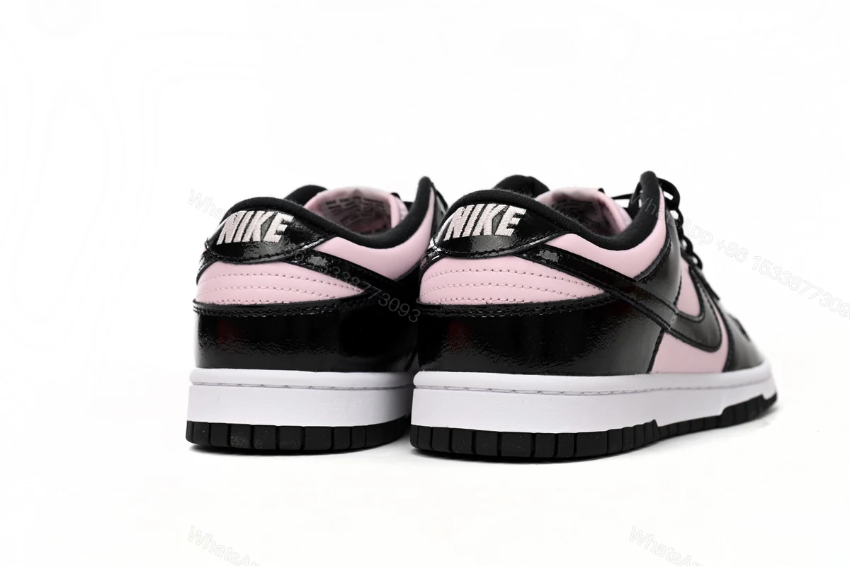 View 3 of Nike Dunk Low Black Powder Paint DJ9955-600