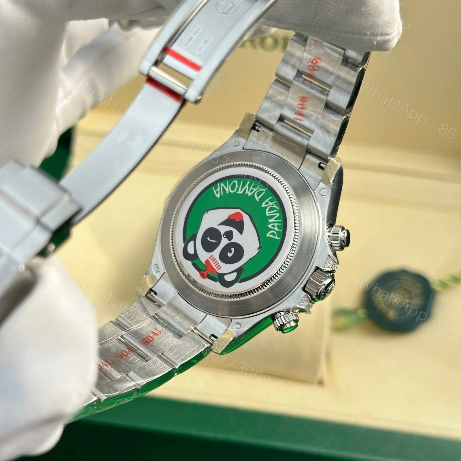 View 4 of Replica Rolex Daytona Black Dial 80250