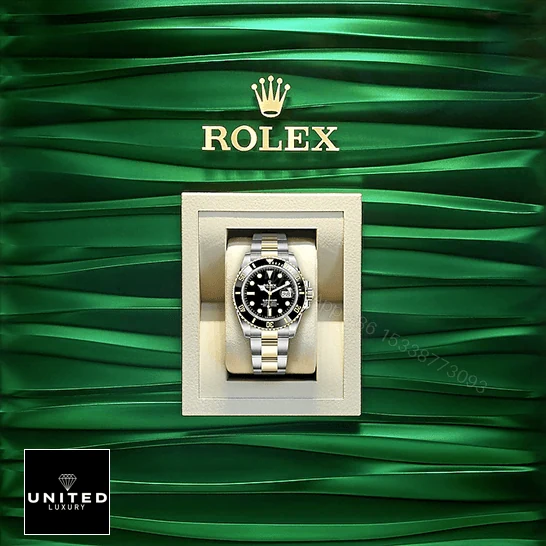View 7 of Rolex Submariner Date 126613LN Two-Tone Black Dial Replica