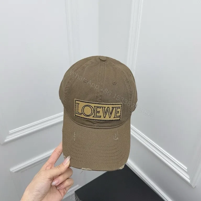 View 2 of Bold Logo Cap in Distressed Black Cotton â€“ Streetwear Essential