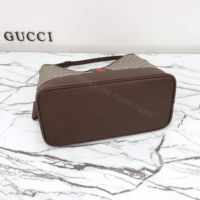 View 9 of G GG Supreme Shoulder Bag: Subtle Icon, Daily Luxury