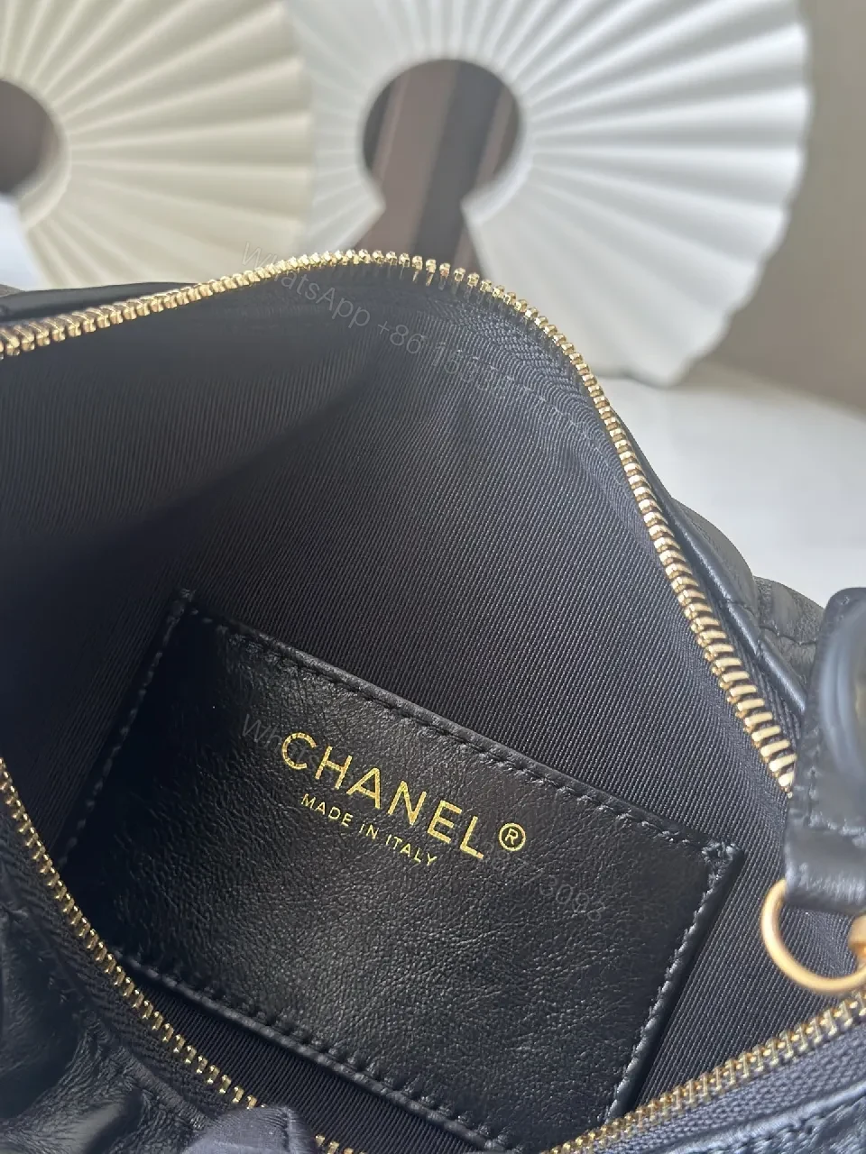 View 5 of Quilted Black Leather Shoulder Bag — Timeless Luxury, Day-to-Night