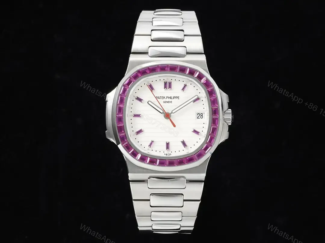Patek Philippe Nautilus 5711 Diamond Set 40mm PATEK-NAUT5711-DIA-40 — view 1
