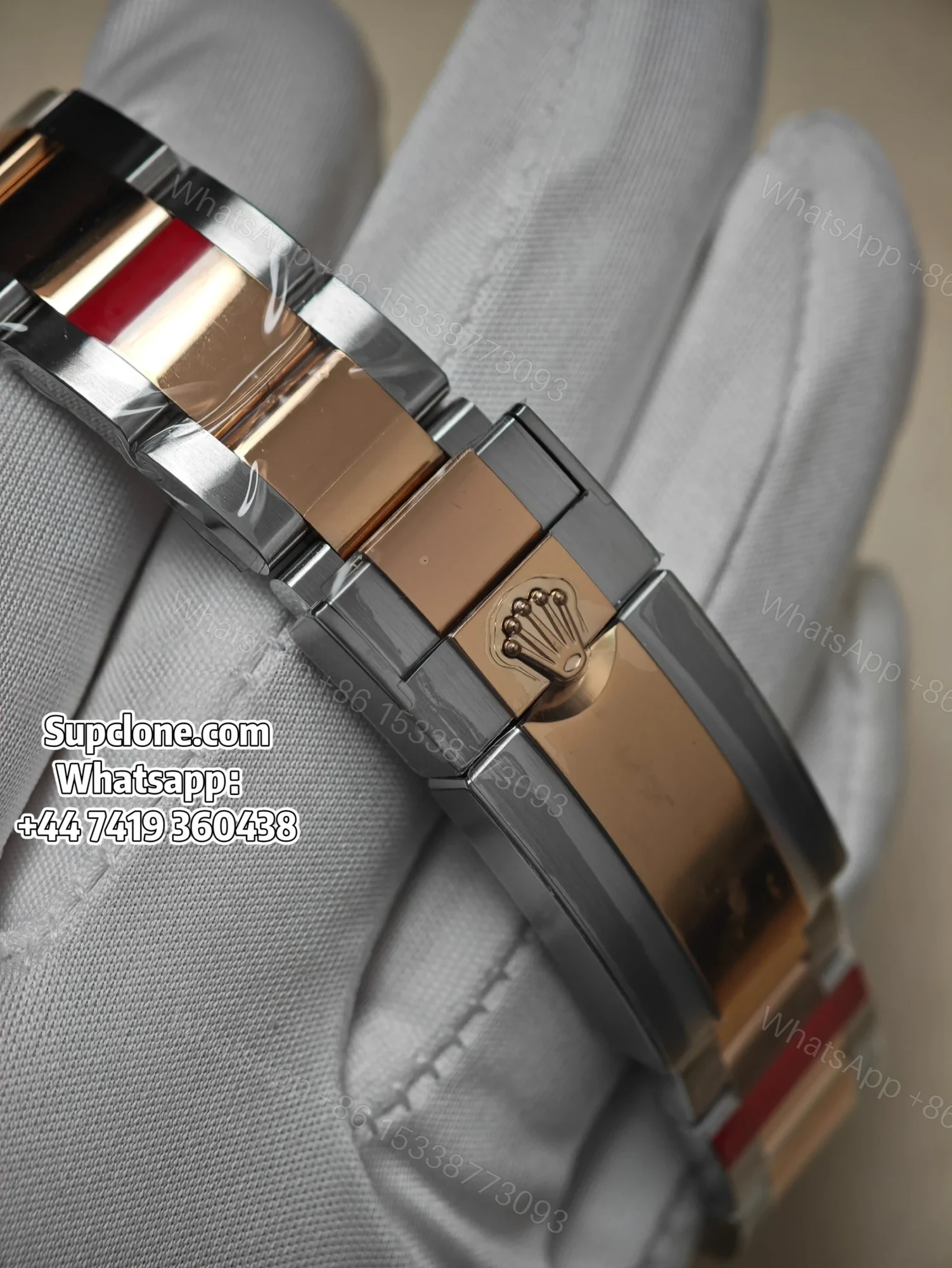View 9 of Rolex Super Clone Watches 1:1 Root Beer GMT-Master II 126711CHNR 3285 Movement Weighted