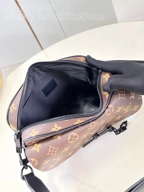 View 2 of Monogram Modern Crossbody: Luxe, Practical Style Bag