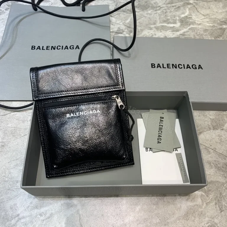 Polished Leather Crossbody — Compact, Premium Everyday Style — view 1
