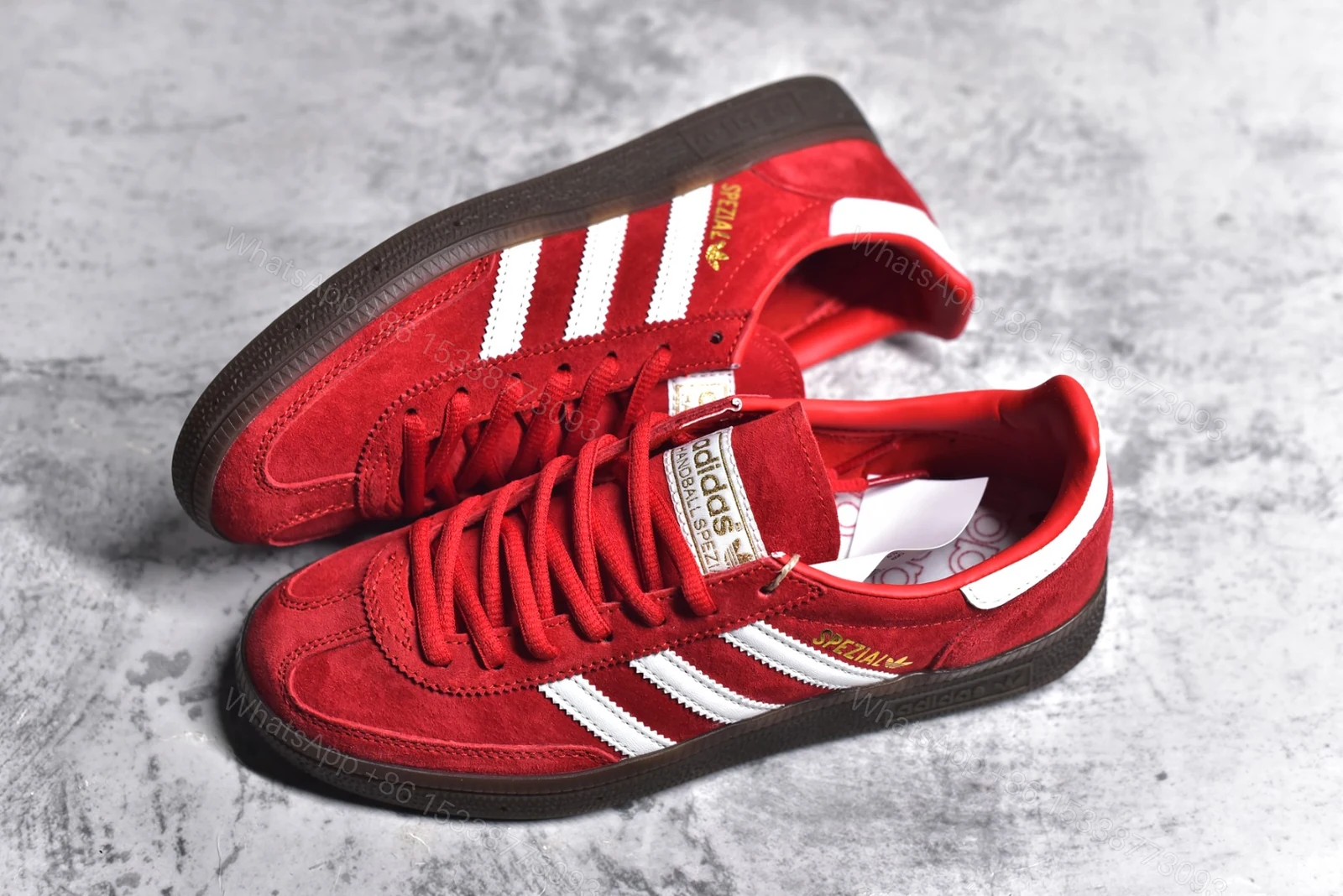 View 4 of Adidas Handball Spezial Scarlet Gum