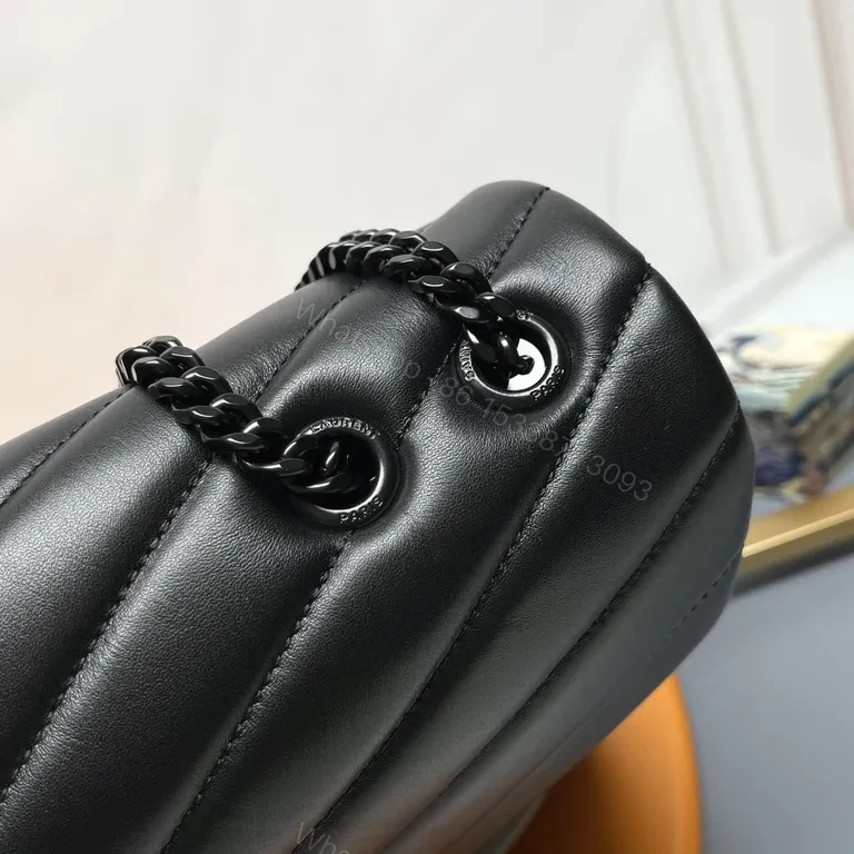 View 2 of Luxurya Edge Chevron Chain- Strap Shoulder Bag