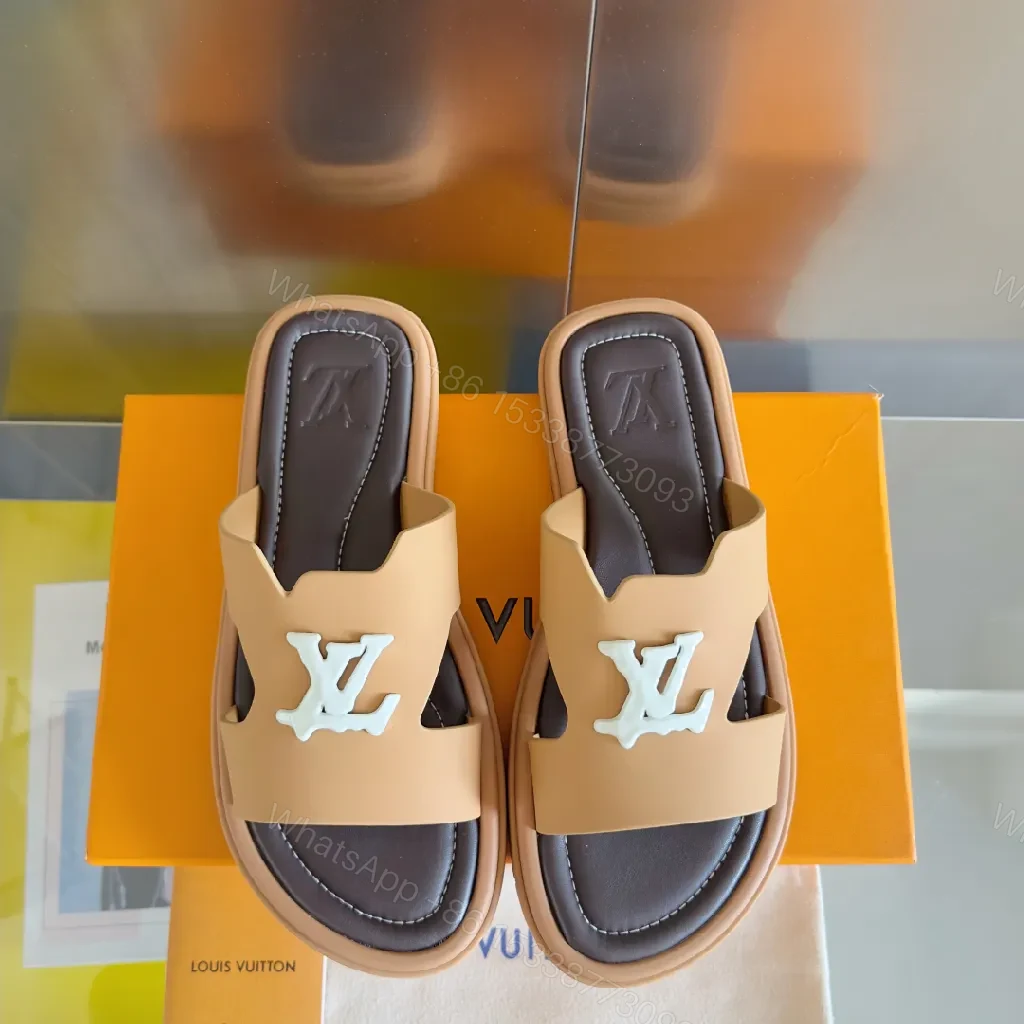 View 8 of Luxor Wave Sandal: Minimalist Comfort with LV Accent