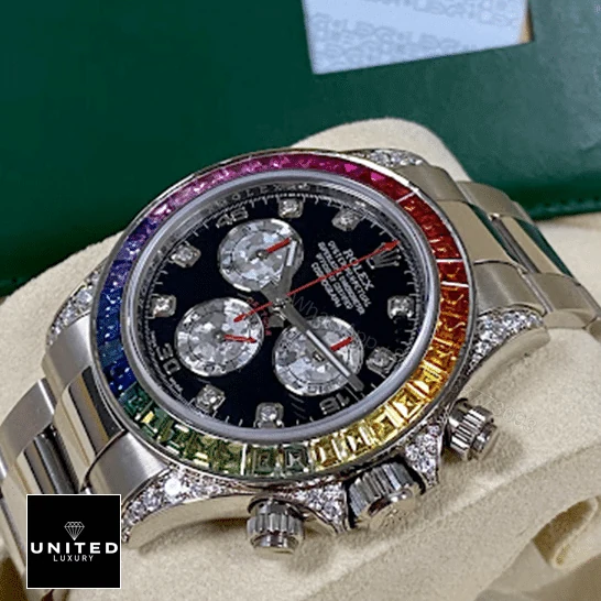 View 6 of Rolex Black Diamond Replica