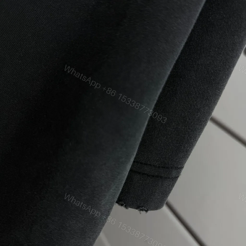 View 8 of Bold Graphic Crewneck Tee: Modern Streetwear Essential with Cross Feature