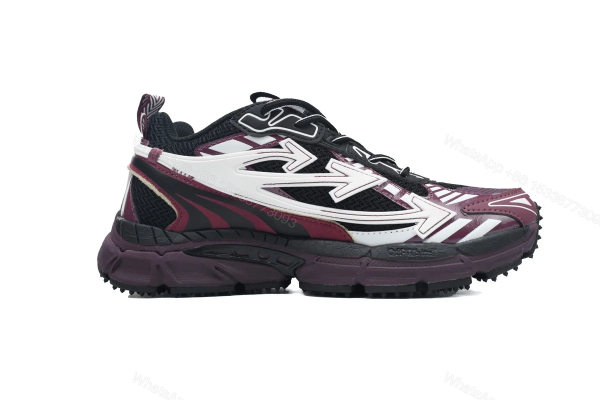 View 2 of OFF-WHITE Out Of Black Purple Red OMIA295F24 FAB00 10012