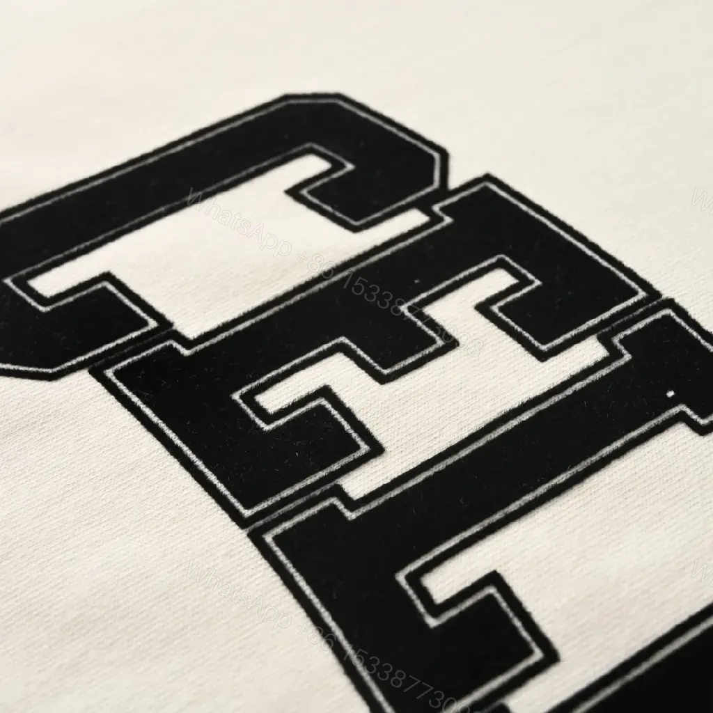 View 9 of Minimalist White Cotton Tee — Bold Celine Graphic, Premium-essence