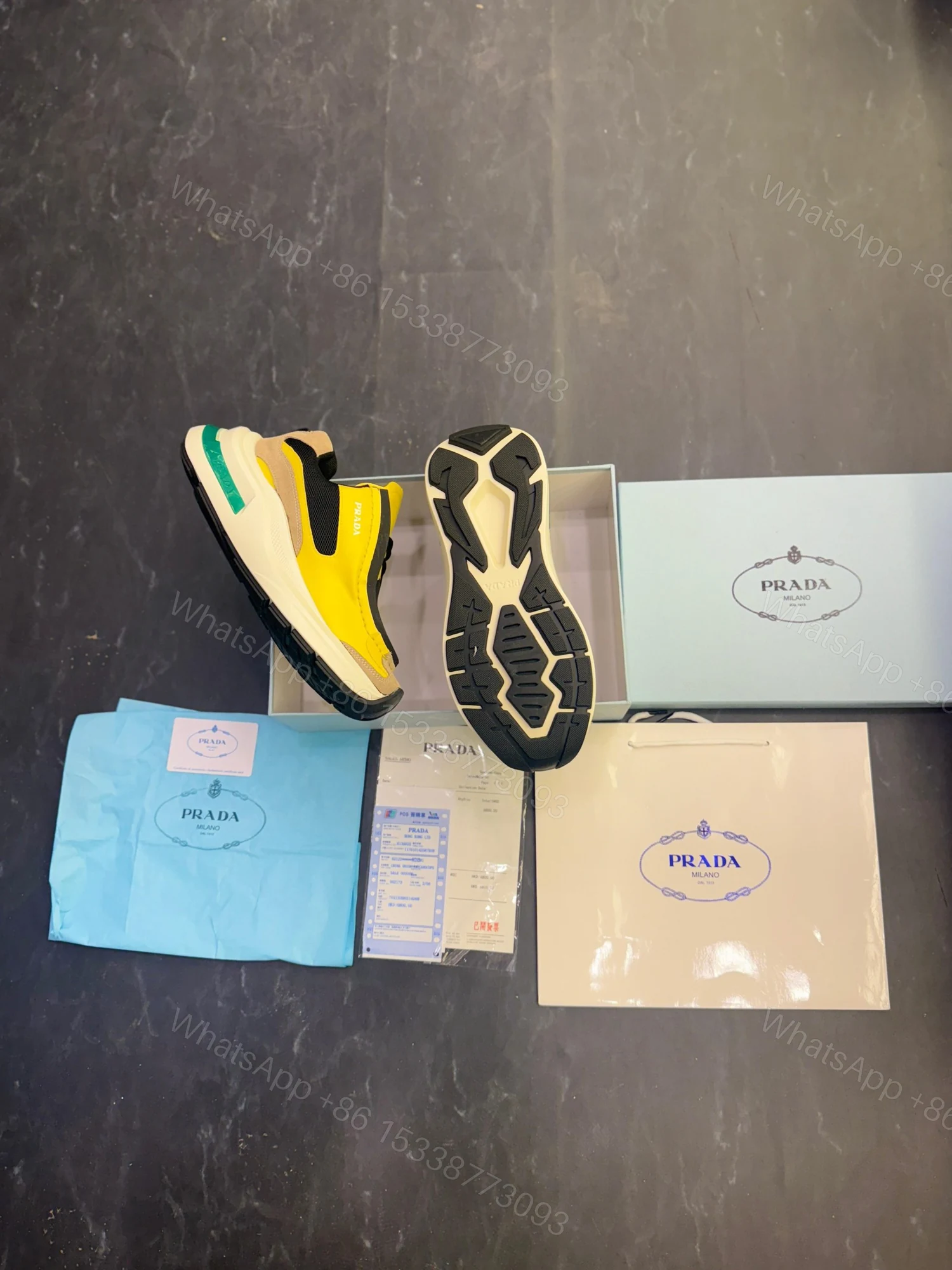 View 8 of FIRST COPY PRADA-MILAN SNEAKER FOR MEN