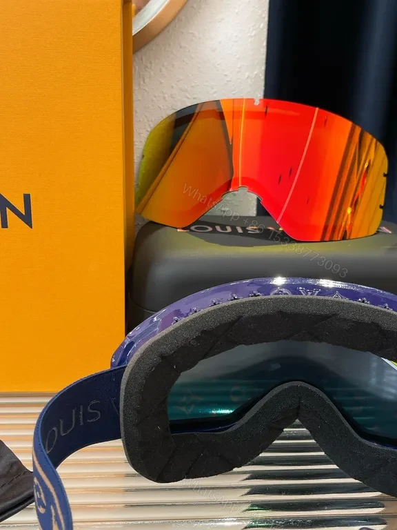 View 4 of Bold Gradient LV Monogram Goggles - Luxe Vision