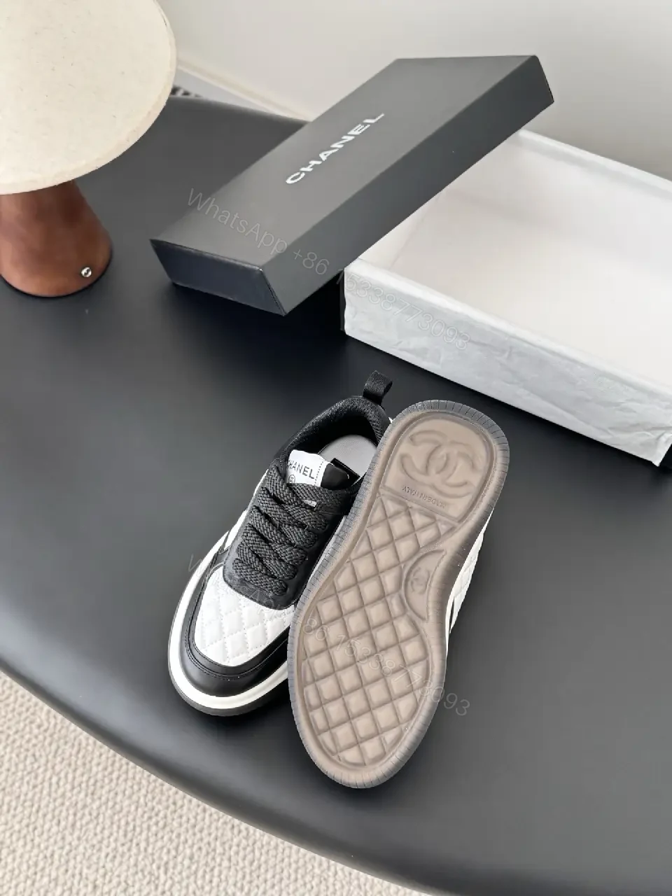 View 6 of Quilted Luxe Sneaker: Signature Motif, Everyday Sophistication