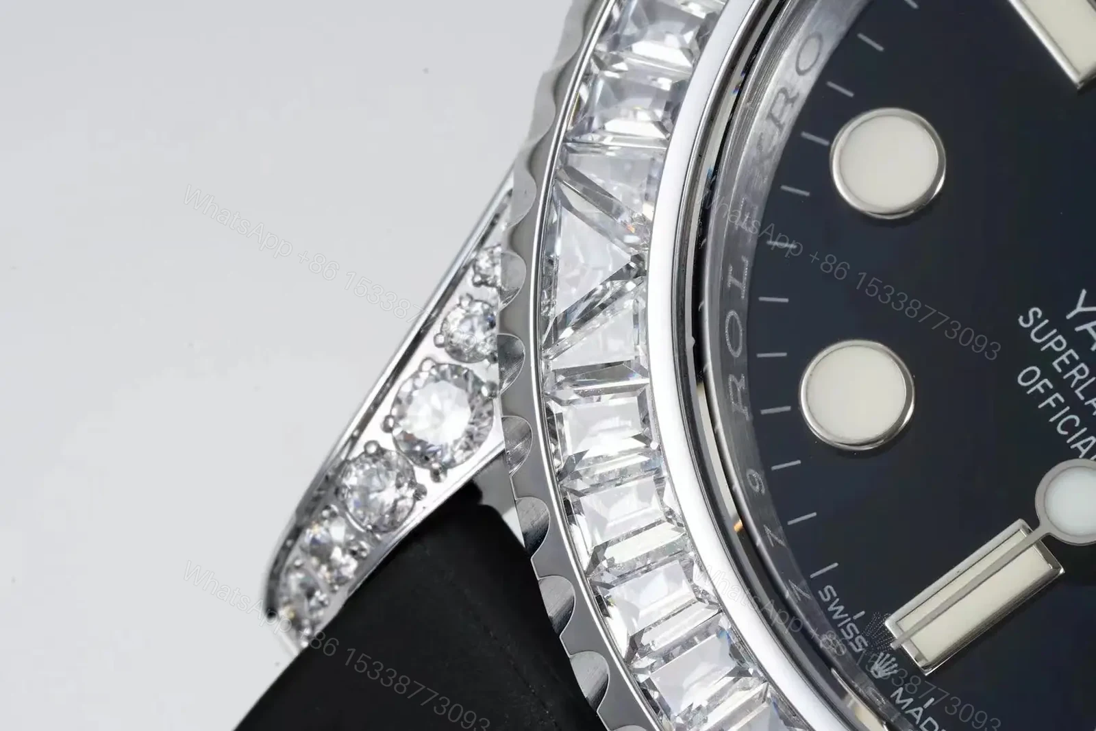 View 6 of Rolex Yacht-Master 42 226679TBR White Gold TBR Diamond Bezel 42mm RLX-YM-226679TBR-WG-DIA42-V2