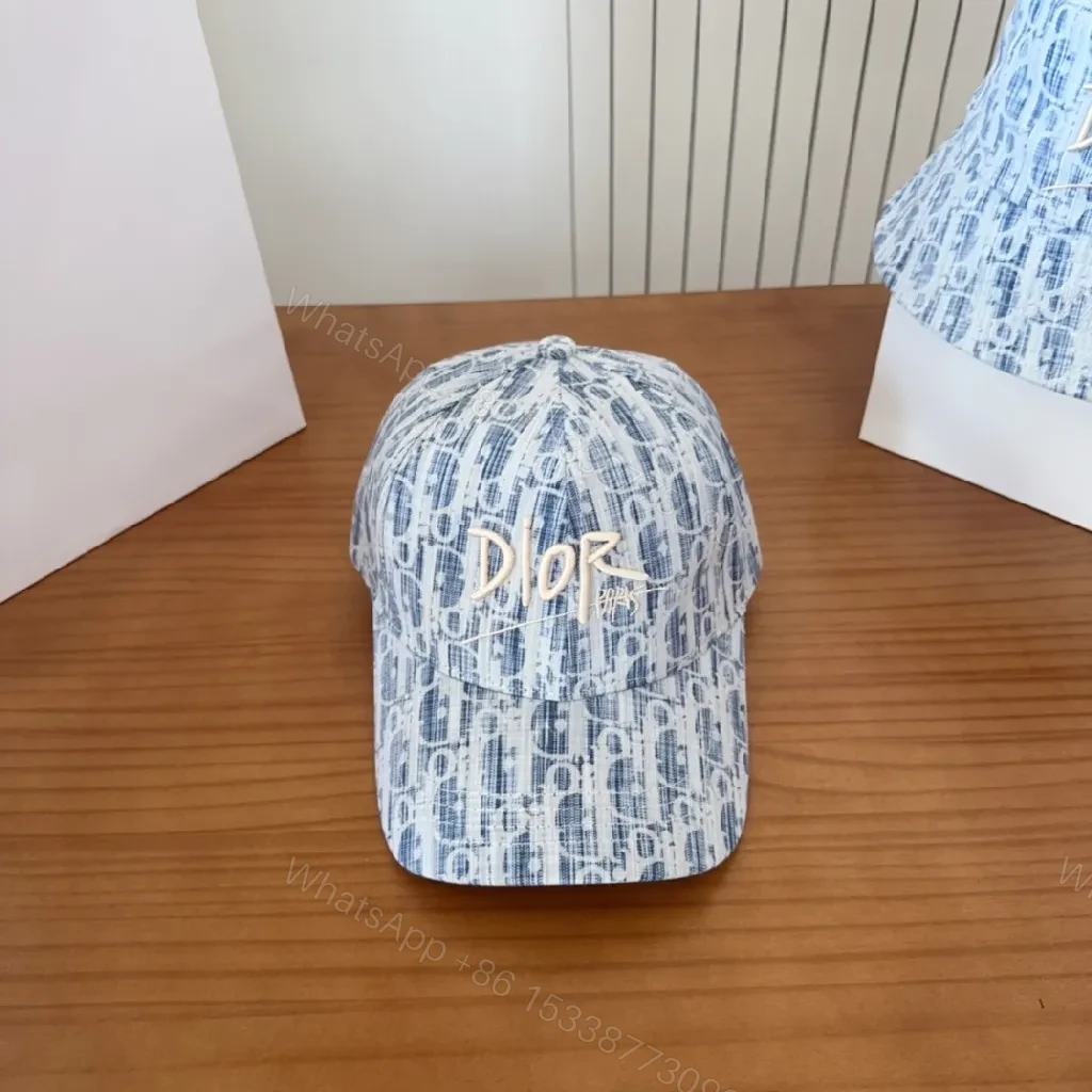 Monogram Textured Cap: Luxury Jacquard, Everyday Style — view 1