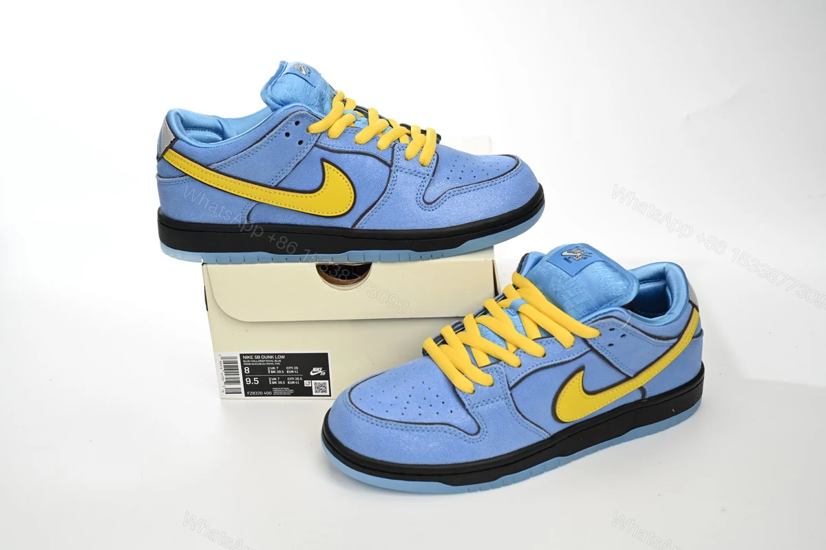 View 2 of The Powerpuff Girls x Nike SB Dunk Low “Bubbles” FZ8320-400