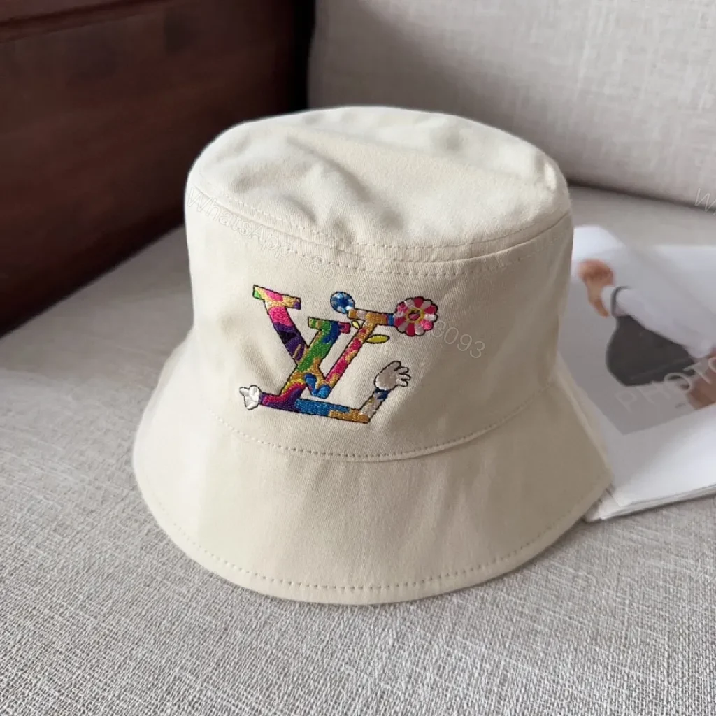 Compact Luxury Bucket Hat - Embroidered, Unisex, Canvas Hat — view 1