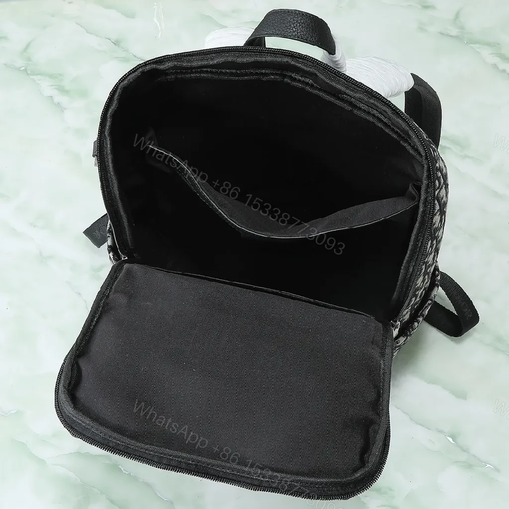 View 8 of Compact Monogram Daypack: Luxe Everyday Carry Backpack