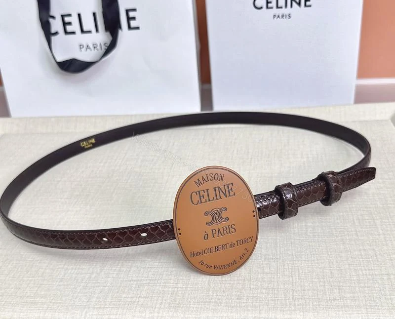 Celine赛琳1.3cm女士双面牛皮腰带_高仿a货厂家-奢品库 — view 1