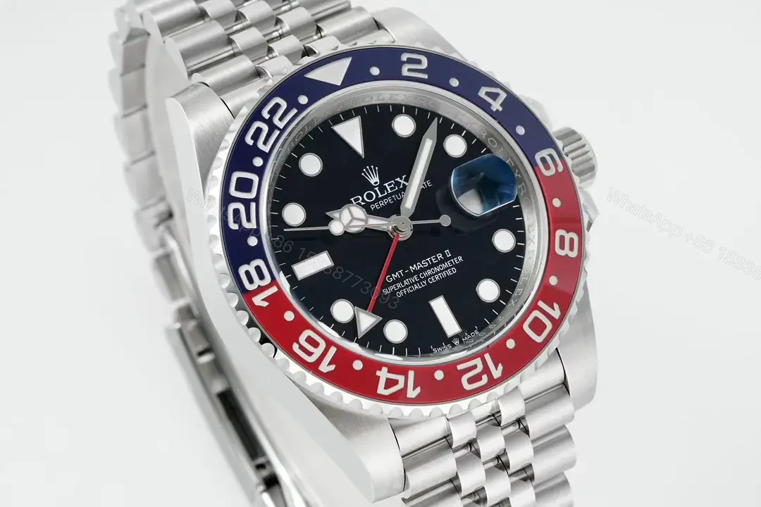 View 2 of Rolex GMT-Master II Stainless Steel BLRO Jubilee 126710BLRO-0001