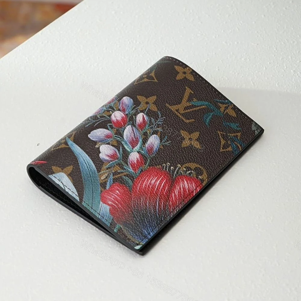 View 4 of Louis Vuitton Passport Cover Monogram Eden Brown 14Cm M29397