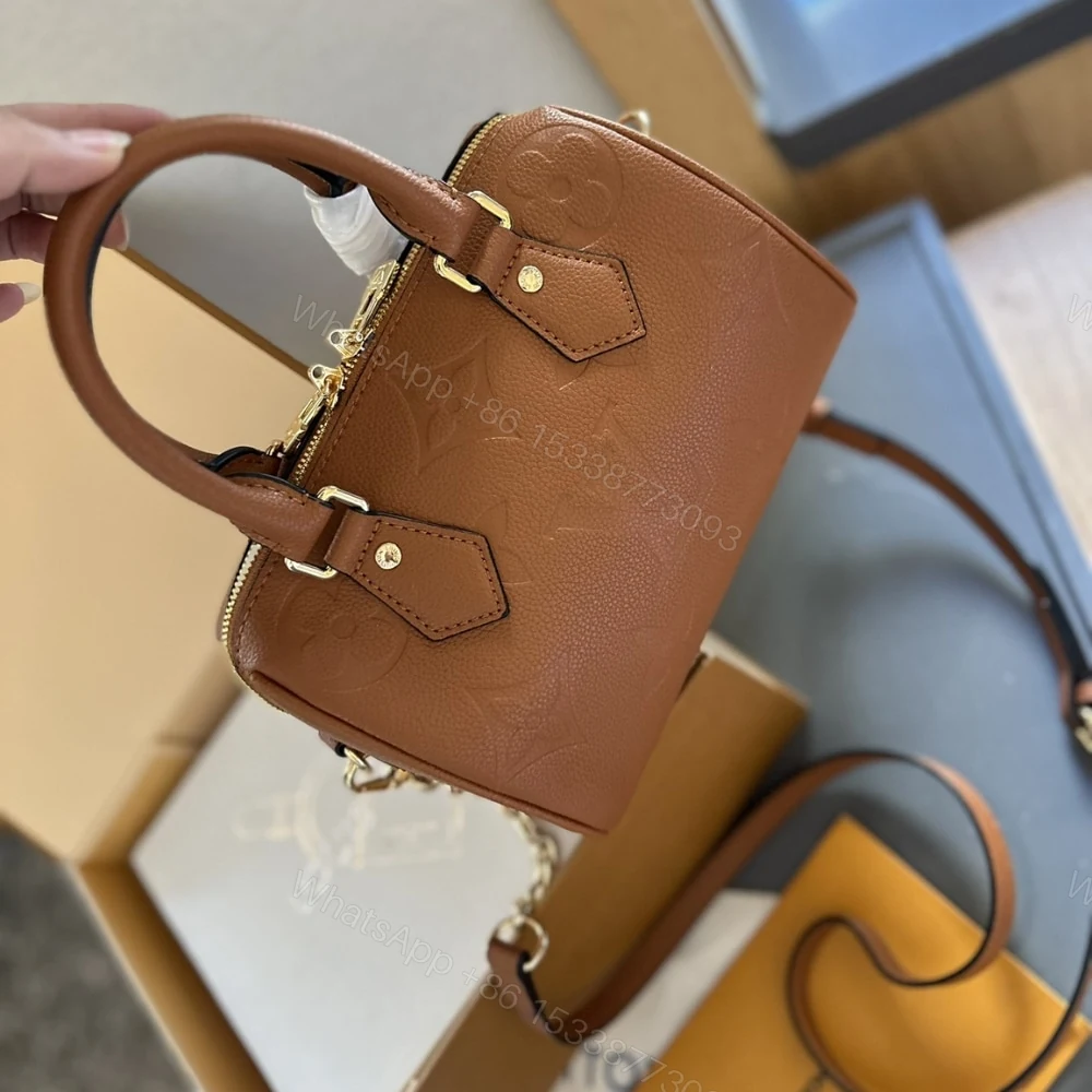 View 2 of Louis Vuitton Speedy Bandoulière 20 Cognac Brown 20Cm