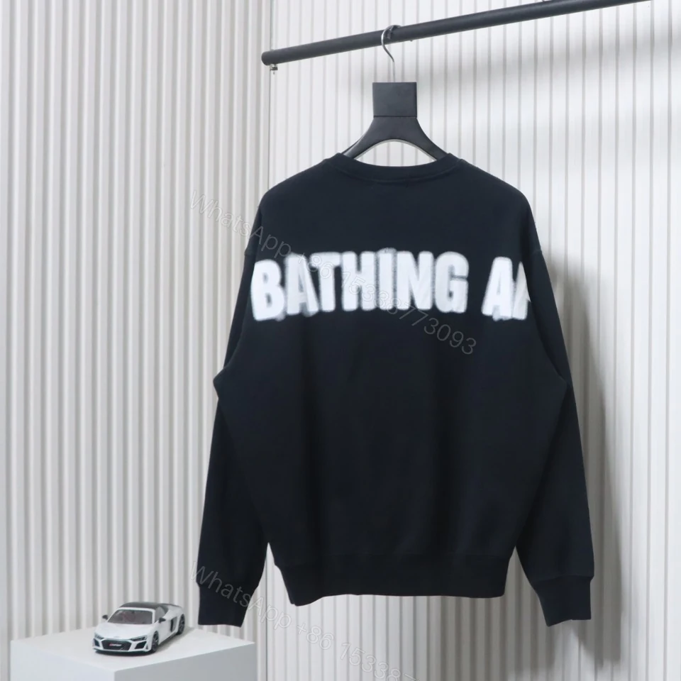 View 4 of BAPE 24FW Ape Head Black Sweatshirt