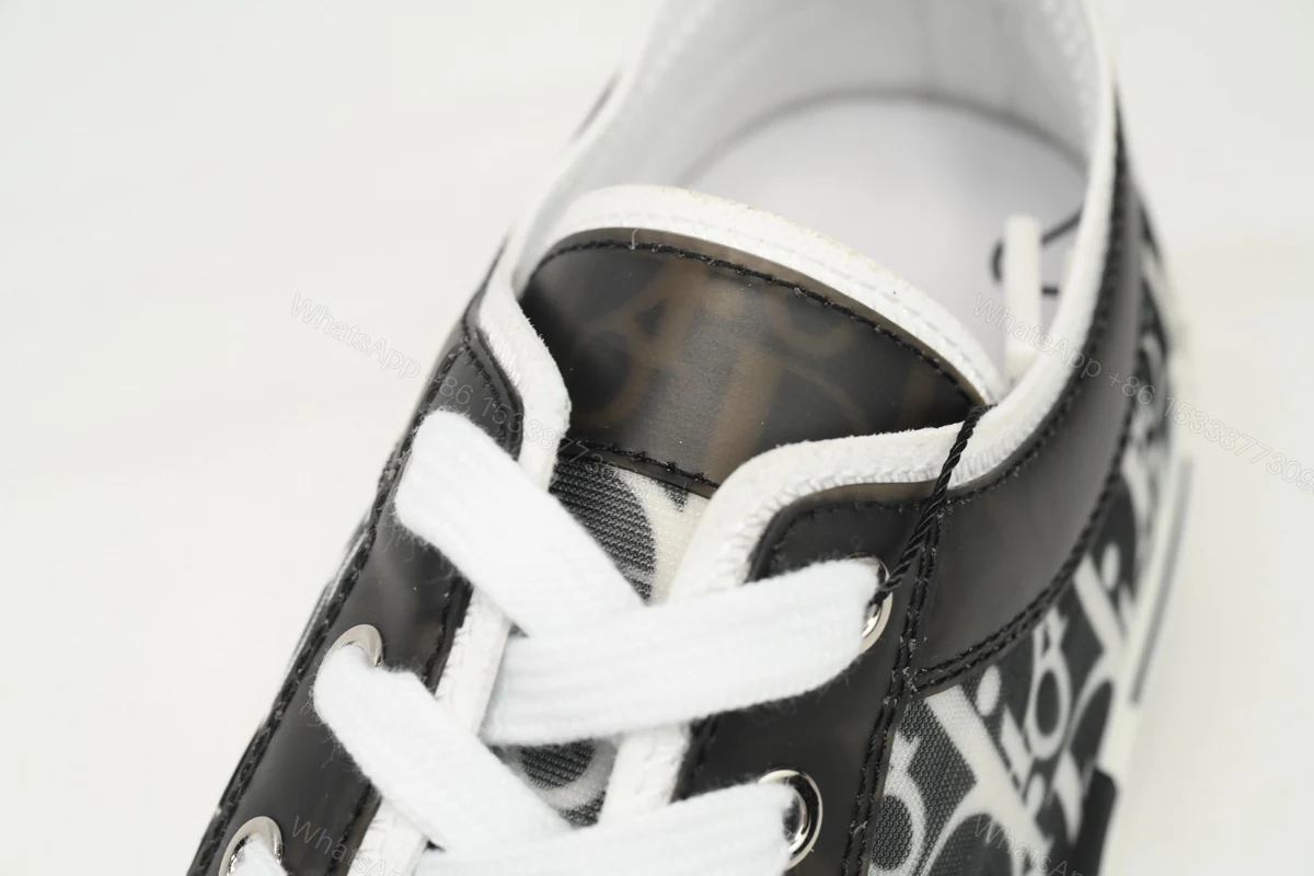 View 7 of Dior B23 HT Oblique Transparency Low Bang Black and White
