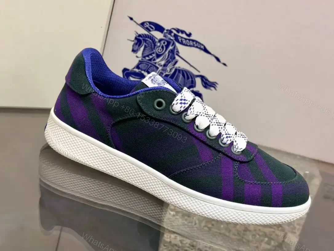 View 7 of BURBERRY TERRACE CHECK SNEAKERS – BBR103